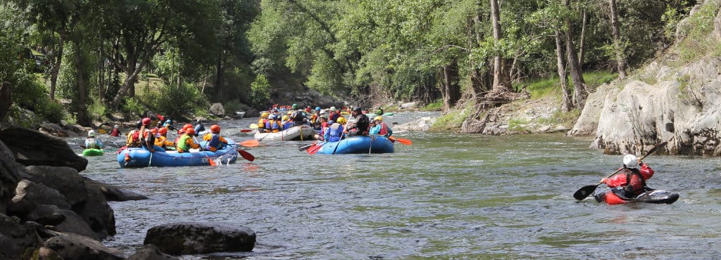 Rafting a la Noguera Pallaresa - Hostal Noguera